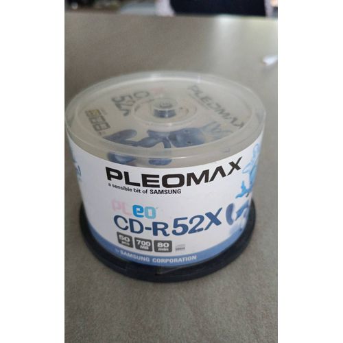 CD-R 52X PLEOMAX SAMSUNG
