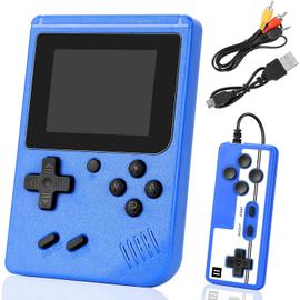 Rétro Portable Mini Console de jeu vidéo de poche 8-Bit 400 Jeux Inclus  Blanc
