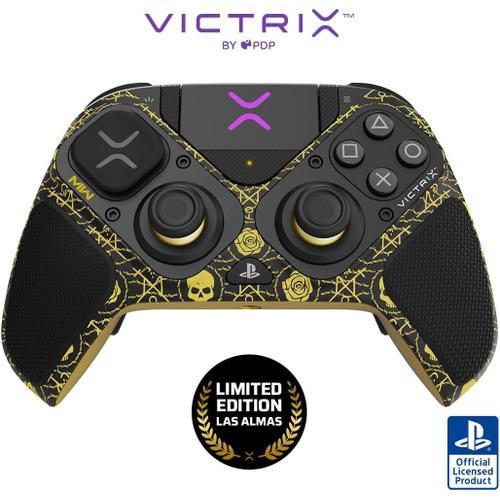 Manette Pdp Victrix Pro Bfg Wireless Pour Ps4/Ps5/Pc Edition Call Of Duty Las Almas Golden Cartel