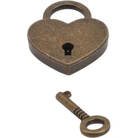 Cadenas en Forme de Cœur 12 Pièces Coeur Cadenas Mini-cadenas Vintage de  Forme de Coeur