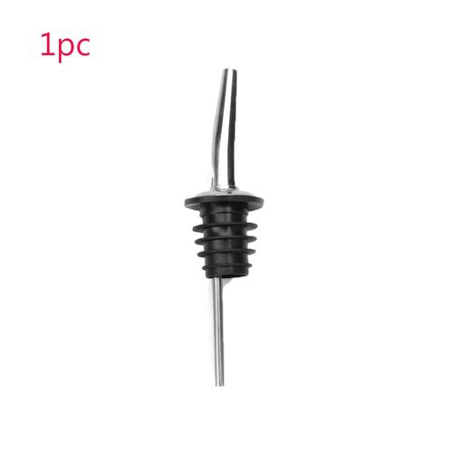 1/5pcs En Acier Inoxydable Bouchon Pour Bouteille De Vin Verseur D'huile D'olive Distributeur Bouteille À Bec Verseur Bouchon Pour Bouteille Accessoires De Bar