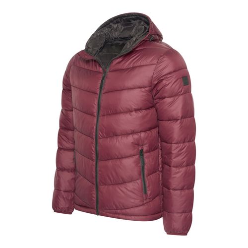 Cappuccino Italia Hooded Winter Jacket Burgundy Rouge