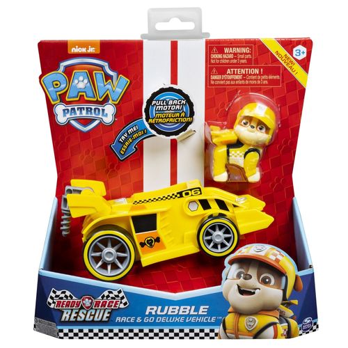 La Pat' Patrouille Vehicule + Figurine Ruben Ready Race Rescue Paw Patrol (Solid)