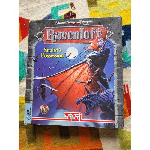 Ravenloft : Strahd's Possession. Jeu Official Advanced Dungeons & Dragons. 2nd Edition, Computer Game.