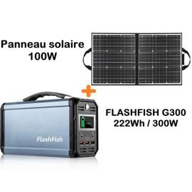 300W Panneau Solaire Portable Double 12/5V DC USB Charge éTanche