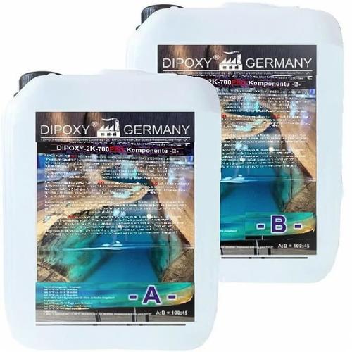 Resine Epoxy 9,24kg Profesionnel Transparente Résine + Durcisseur River Table Rivière Bois Meuble Bijoux Creation Moulage Peinture