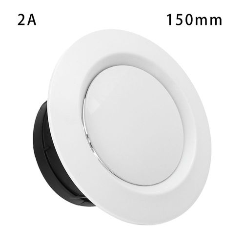 Grilles de Ventilation,4 Types,100mm/150mm,Couvercle d'Aération,Valve d'Extraction en Surpoids,Pièces Rondes - Type A-150mm
