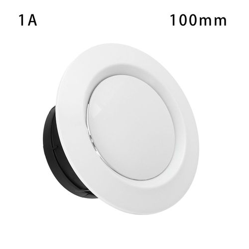 Grilles de Ventilation,4 Types,100mm/150mm,Couvercle d'Aération,Valve d'Extraction en Surpoids,Pièces Rondes - Type A-100mm