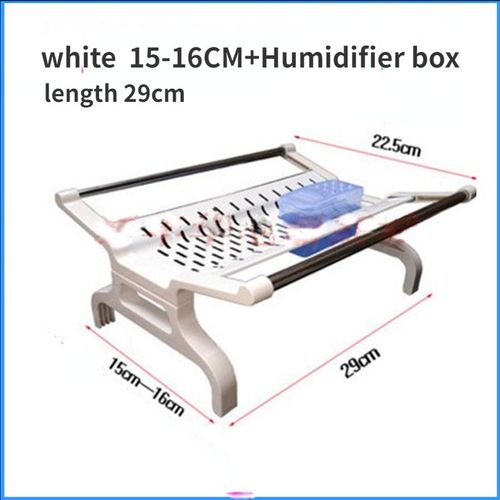 Étendoir Électrique Suspendu Pliable et Extensible pour Vêtements,Accessoire de Chauffage à Huile et Étain - Type white 15-16cm L29cm