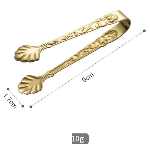 Pince À Glace En Acier Inoxydable, Petite Pince À Café Et Sucre, En Acier Inoxydable, En Argent Et En Or, Pour Narguilé, Charbon, Pince À Épiler, Gadget En Carbone 
