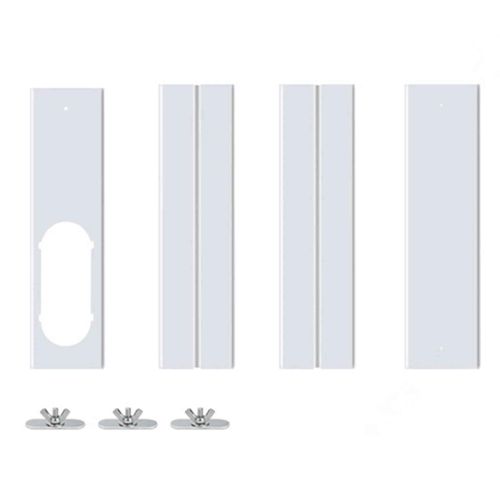 Kit de déflecteur de fenêtre de climatiseur universel,accessoires de tuyau d'accès télescopique,tuyau d'aération de ventilateur,connecteur de tube de plaque market - Type Baffle Kit #A