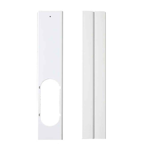 Kit de déflecteur de fenêtre de climatiseur universel,accessoires de tuyau d'accès télescopique,tuyau d'aération de ventilateur,connecteur de tube de plaque market - Type Baffle Kit #B