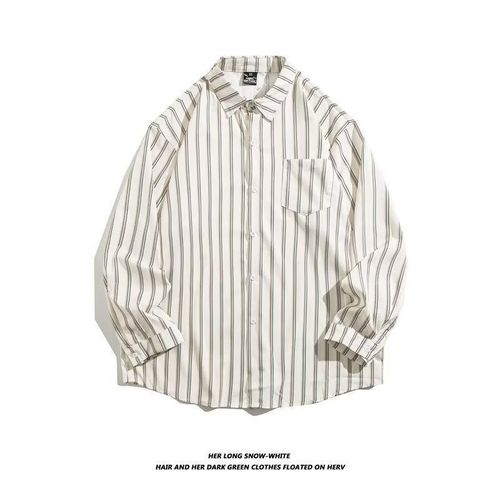 Style Rétro A Manches Longues Fleur Chemise Hommes Et Femmes Ruffian Belle Minorité Vent Paresseux Creme Solaire All-Match Couple Lâche Chemise Veste