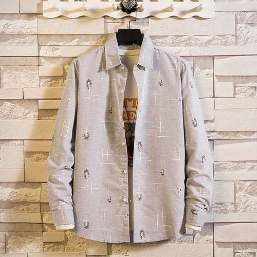 Chemise A Manches Longues Pour Hommes Marque A La Mode Mince Printemps Belle Chemise D'affaires Formel Style Coréen Vetements A La Mode Tout Match Chemise En Pouces