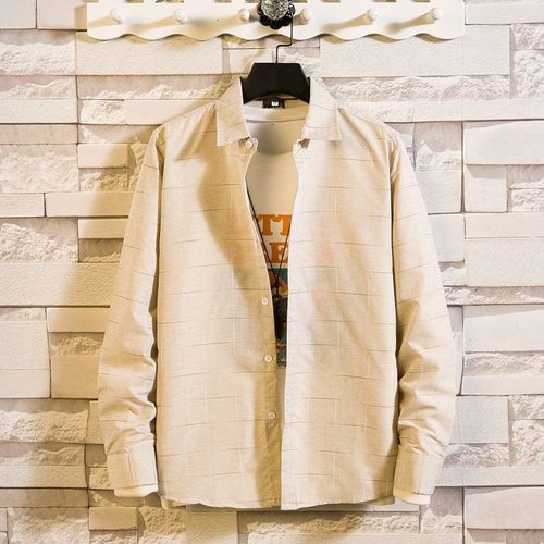 Chemise A Manches Longues Pour Hommes Marque A La Mode Mince Printemps Belle Chemise D'affaires Formel Style Coréen Vetements A La Mode Tout Match Chemise En Pouces