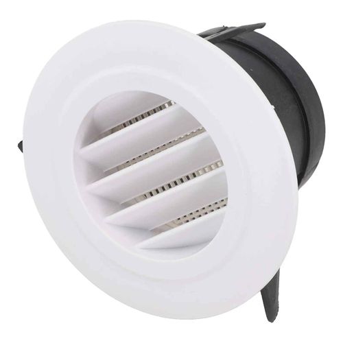 Grille d'aération intérieure à persiennes rondes,grille ABS,volume d'air réglable,75mm,100mm,125mm,150mm,200mm,1PC - Type A 75mm