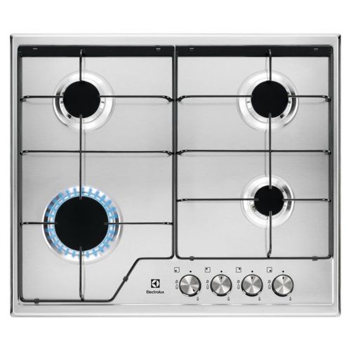 Electrolux KGS6424BX plaque de cuisson au gaz top cm. 60 - inox