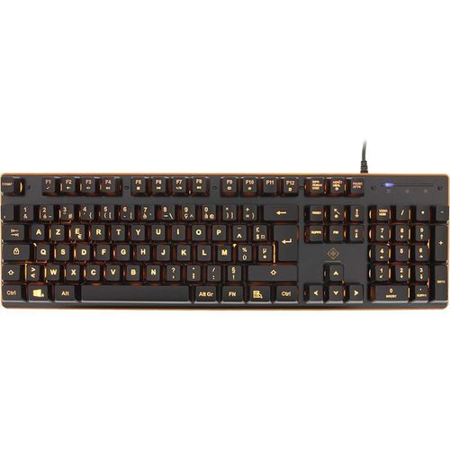 Clavier Gamer Deltaco Gam-021 Led Orange (noir)