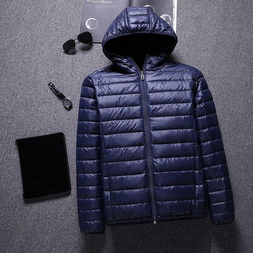 Manteau En Coton A Capuche Pour Hommes D'automne Et D'hiver