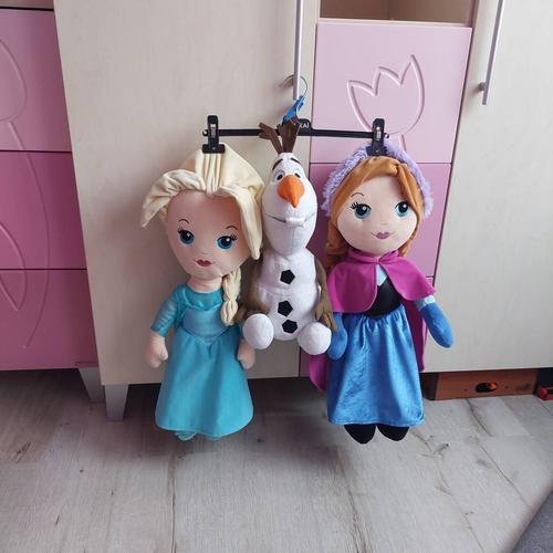 Poupées En Peluche La Reine De Neige Elsa, Anna, Olaf