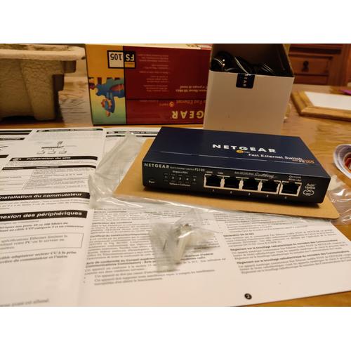 Commutateur Fast Ethernet NETGEAR FS105