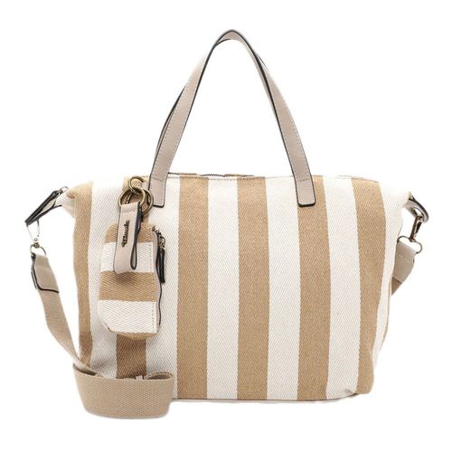 Sac à main Blanc/Beige à Rayures Femme Tamaris Lou