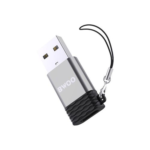BWOO Adaptateur USB vers USB C, Type C Femelle USB A Mâle Convertisseur Chargeur Rapide pour Apple Watch 7 8 9,iPhone 16 15 14 13 12 Pro Max,AirPods,iPad 10 Air 4 5 Mini 6,Samsung Galaxy S24 A54
