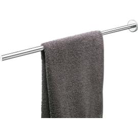 Porte-serviettes pliable Rail de serviette blanche Étagères de salle de  bains en alliage d &'aluminium Accessoires Porte-serviettes murales(Argent)