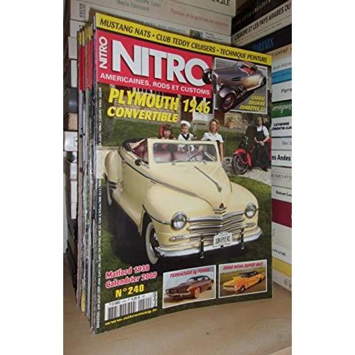 Nitro N° 240 - Juin-Juillet 2009 : Plymouth 1946 Convertible