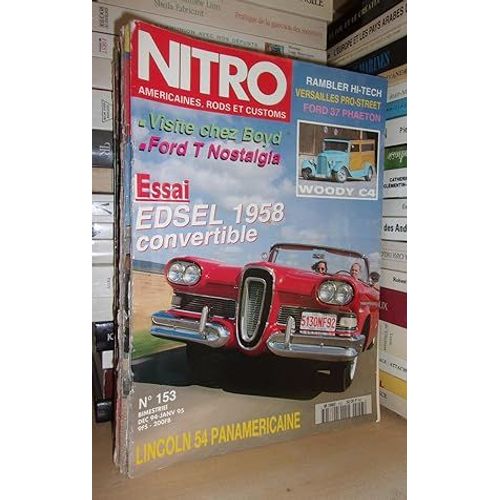 Nitro N° 153 - Déc.1994-Jan.1995 : Edsel 1958 Convertible
