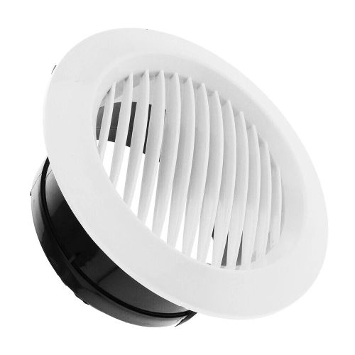 Couvercle de tuyau de sortie de ventilation intérieure circulaire, grille d'aération, capuchon pour outil de bureau HOKitchen, 75mm, 100mm, 125mm, 150mm, 200mm, nouveau