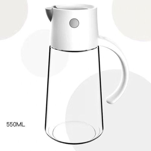 Distributeur De Carafe À Huile En Verre, Pichet De Vinaigre De Cuisine, Bouteille Domestique À Ouverture Automatique, Récipient D'huile D'olive