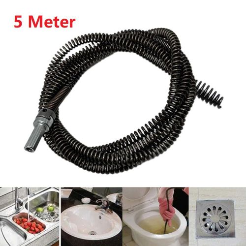 Outil de dragage de tuyau, brosse de dragage de vidange, nettoyeur d'évier, égout HOHair, bassin, déboucheur de canalisation, 5m