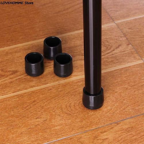 Bouchons De Pieds De Chaise Ronds Antidérapants En Pvc, 4 Pièces, Couverture Anti-Poussière, Protection De Sol, Bouchons De Tuyau, Pieds De Nivellement De Meubles