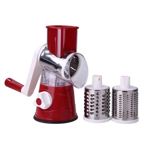 Trancheur Manuel Multifonctionnel, Coupeur Rond De Fruits Et Légumes, Râpe, Robot Ménager De Cuisine