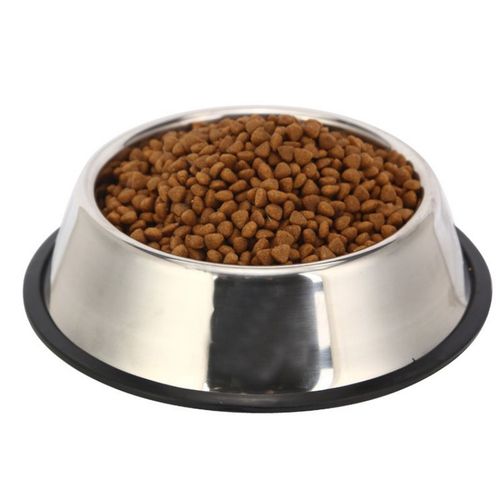 Gamelle Pour Chien En Acier Inoxydable Avec Coussretours Antidérapant, Grande Assiette En Métal Pour Animaux De Compagnie, Chiots, Nourriture, Eau, Boire, Chiens
