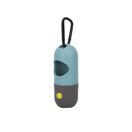 Distributeur De Sacs À Crottes Pour Chien Et Chat, Avec Lumière Led, Pour Ramassage Des Déchets Et Poudres, Fournitures D'extérieur, Portable