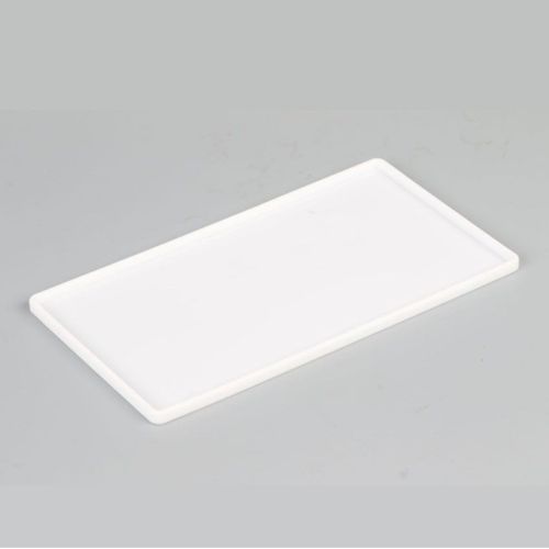 Horegina-Support Plat En Plastique Silicone, Carré Anti-Ald, Torsadé, Pour Couverts À Café Et Thé, 200mm, 1 Pièce