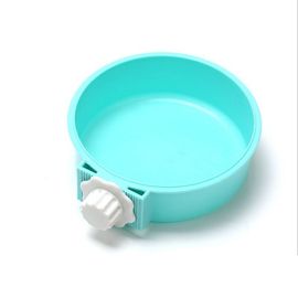 Bol En Acier Inoxydable Pour Animal De Compagnie, Cage Suspendue, Coloré, Pour Chien, Chat, Accessoires Pour Animaux De Compagnie