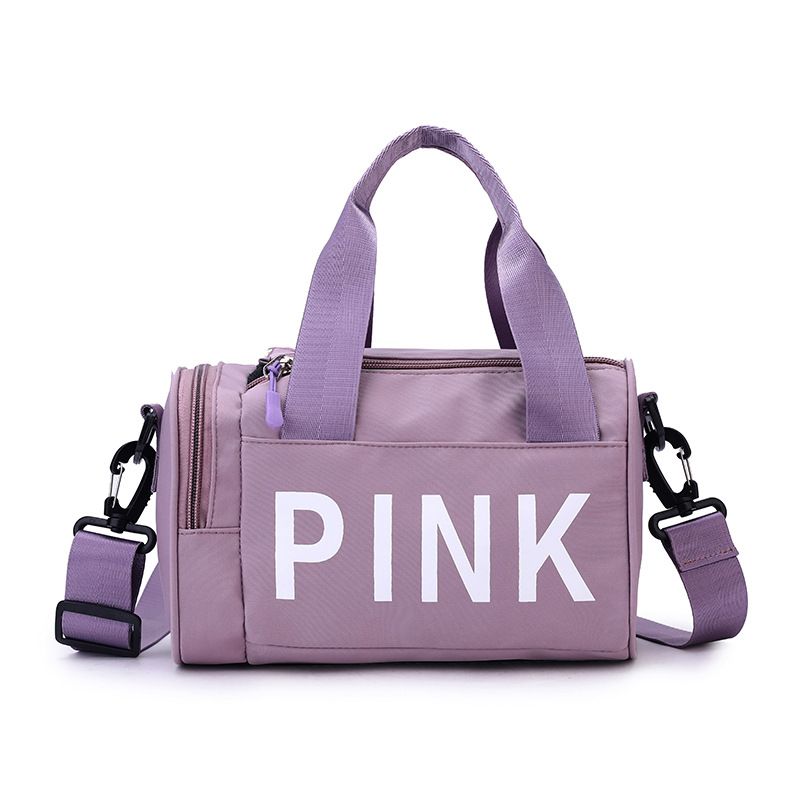 Petit sac de sport rose pour femme, sac de fitness, bagage de