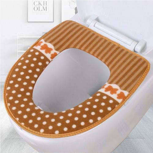 Juste de siège de toilette lavable en forme de O, Polymères Closestool, HOAccessrespiration, Ogo Pure, Document, Soft Pad, Winter Warm, 1Pc