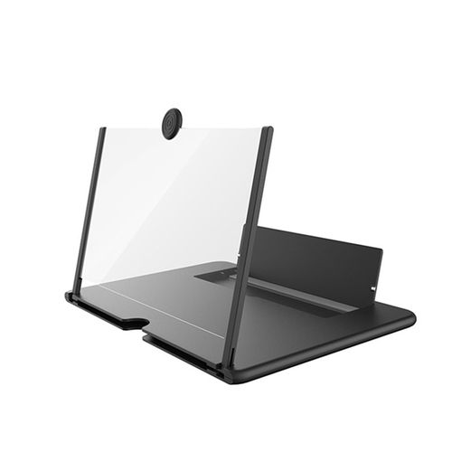Amplificateur De Téléphone Portable Pull Typer Effet 3d, Grand Écran Haute Définition Avec Support De Bureau Grossissant Pliant Pour Jeu De Film