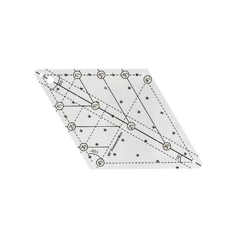 Règle Diamant 60 Degrés F1cc, Bricolage, Modèle De Patchwork, Artisanat Pour Outil De Coupe De Couture
