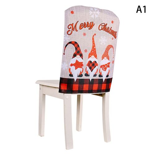 Housse De Chaise De Salle À Manger, Décoration De Siège De Noël