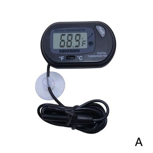 Thermomètre Numérique Étanche Pour Aquarium, Thermomètre Électronique, Poisson Précieux, Pile Bouton Lr44, Température Celsius Fahrenheit