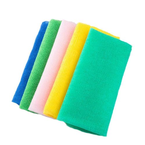 Serviette De Bain En Nylon À Frotter, 1 Pièce, Brosse Japonaise Exfoliante Pour La Peau, Bain, Douche, Corps