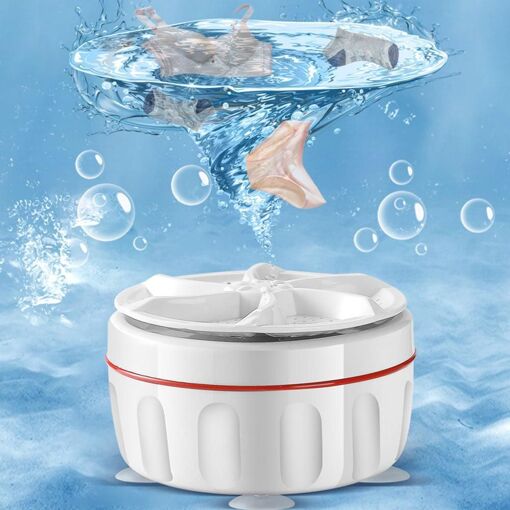 Mini Lave-Linge USB Rotatif Turbine Machine À Laver Portative Pour ...