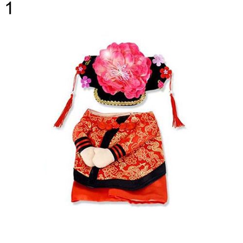 1 Ensemble Costume D'halloween Chien Chat | Vêtements Princesse Empereur Chinois, Costume Cosplay, Nouveau