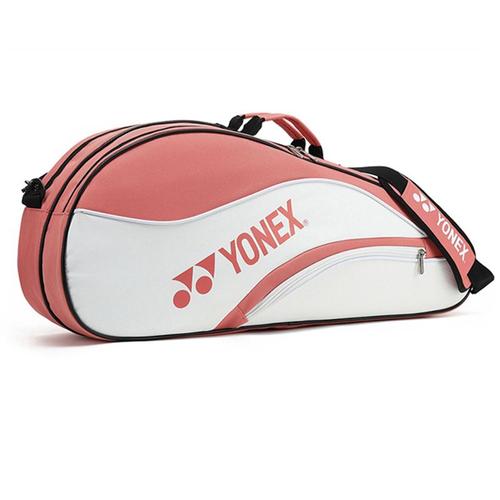 Yonex-Sac de raquette de badminton professionnel authentique pour hommes et  femmes, peut contenir jusqu'a 4 raquettes, sac a main de sport avec  compartiment a chaussures, 2022
