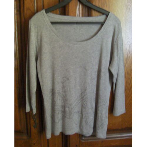 Tee-Shirt Gris Caroll - Taille 44